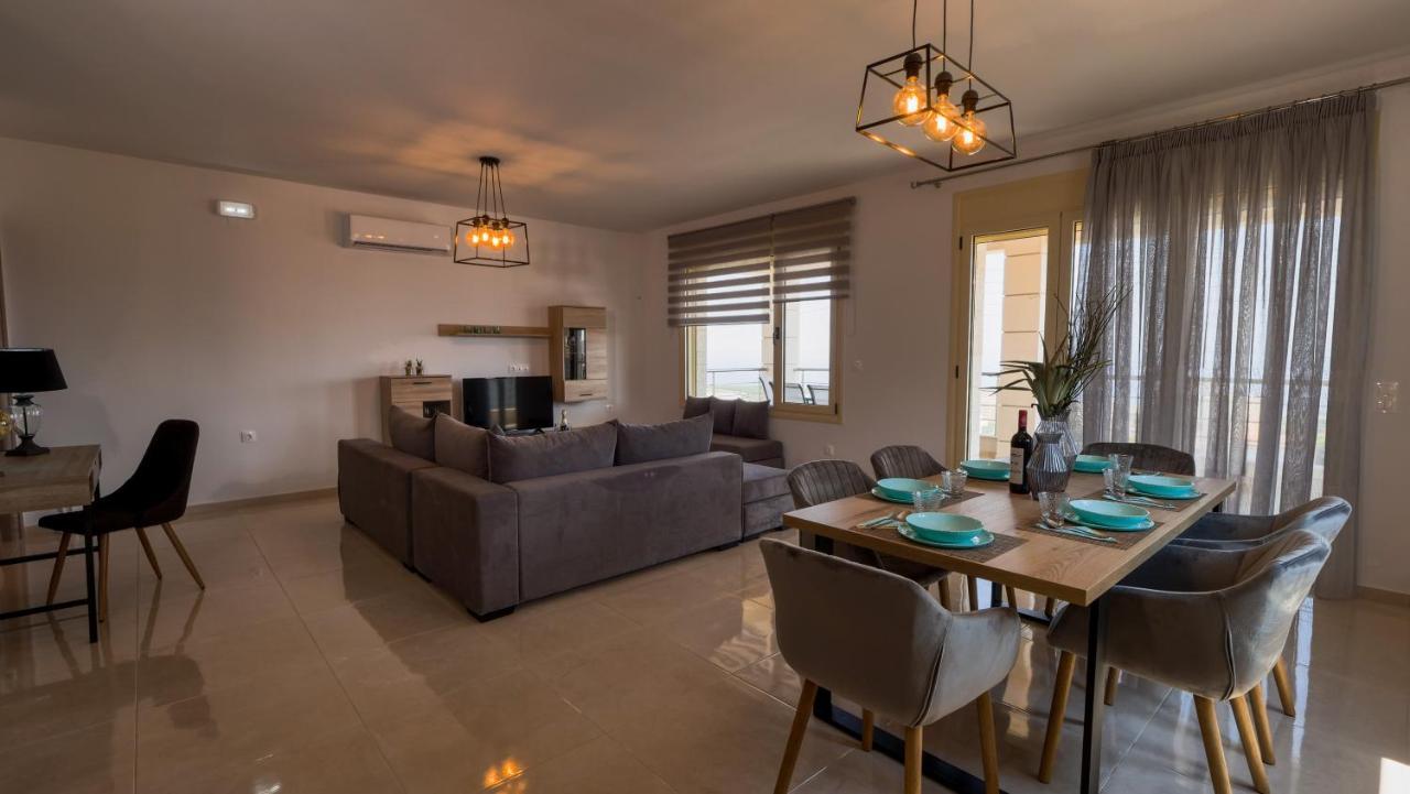 Azur Horizon Oceanview House Apartment Kokkini Hani ภายนอก รูปภาพ