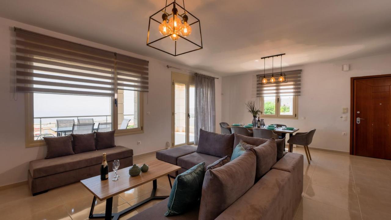 Azur Horizon Oceanview House Apartment Kokkini Hani ภายนอก รูปภาพ