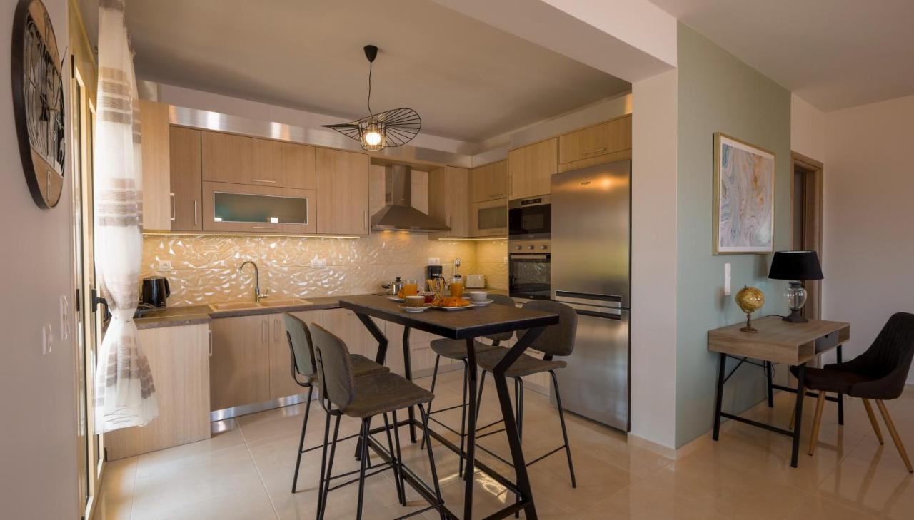 Azur Horizon Oceanview House Apartment Kokkini Hani ภายนอก รูปภาพ