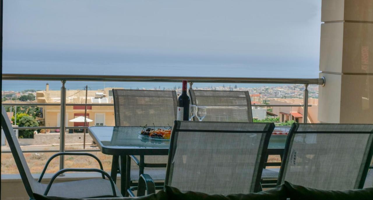 Azur Horizon Oceanview House Apartment Kokkini Hani ภายนอก รูปภาพ