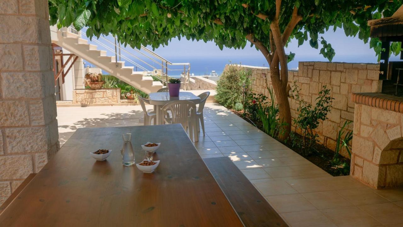 Azur Horizon Oceanview House Apartment Kokkini Hani ภายนอก รูปภาพ